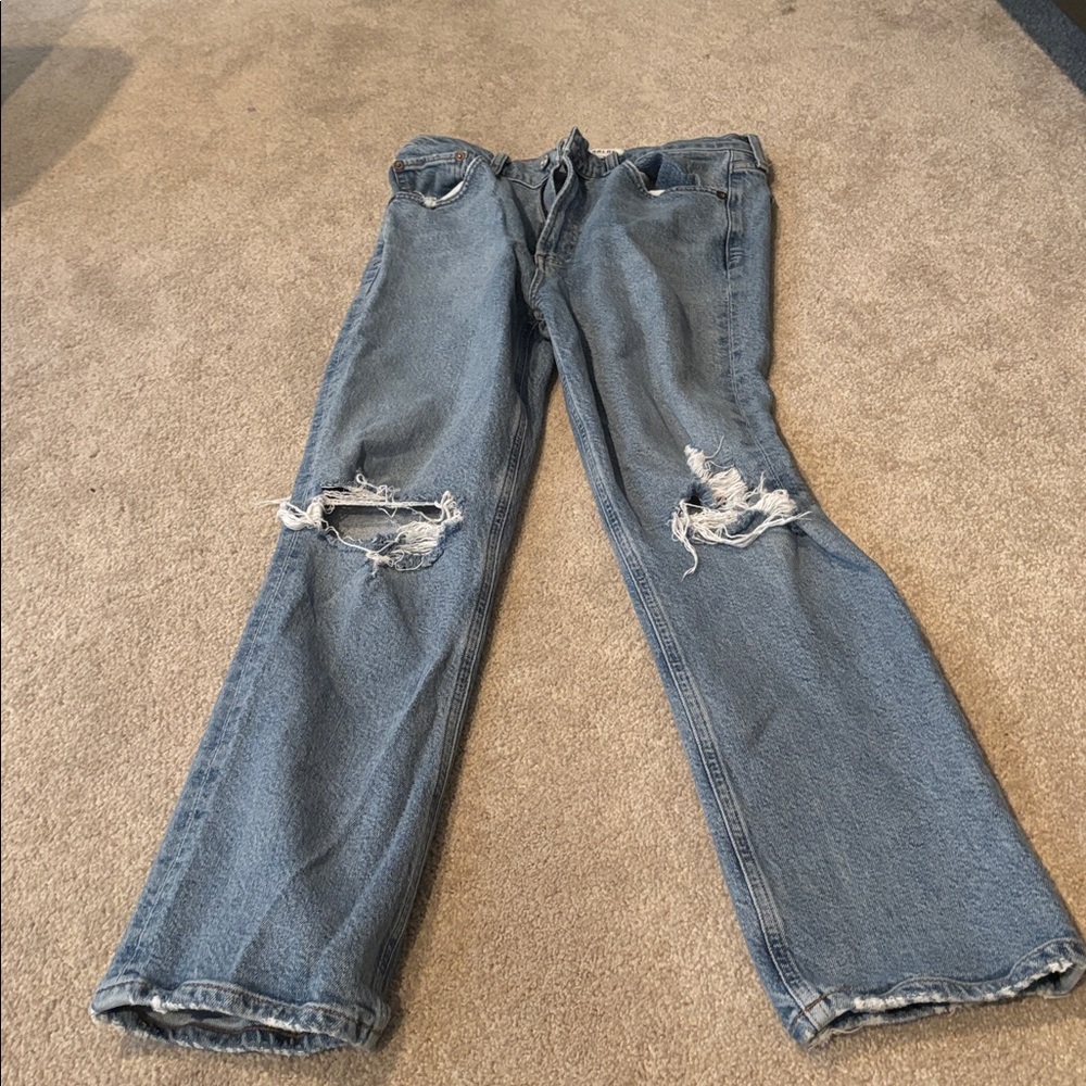 Agolde Light Blue Denim Jeans